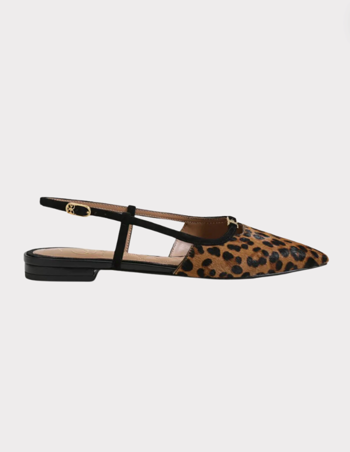 Cohen Leopard Lux Suede Flat