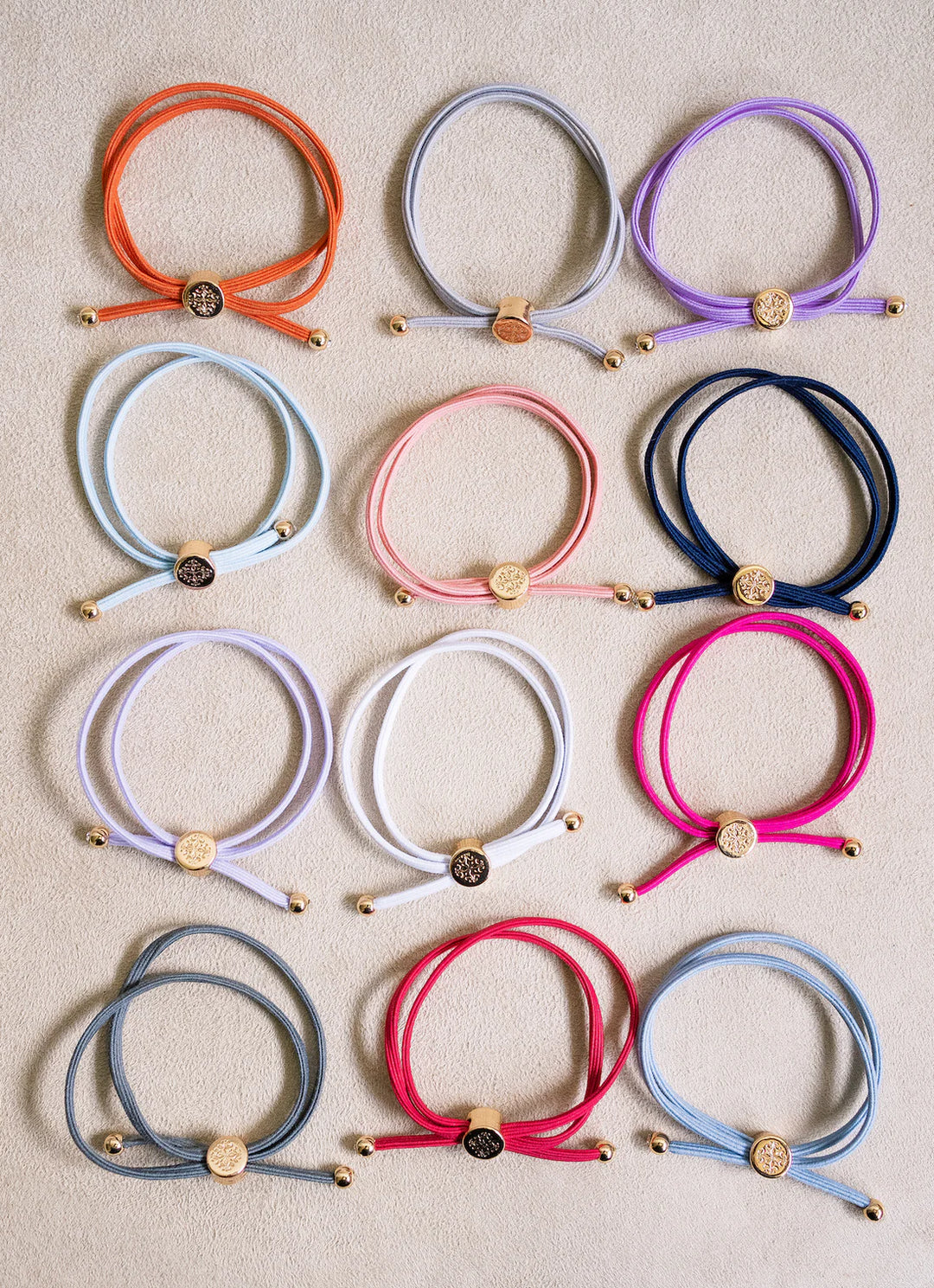 Skinny Hair Tie Set Bride To Be