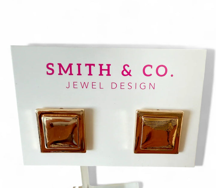 Geo Vintage Earring Gold