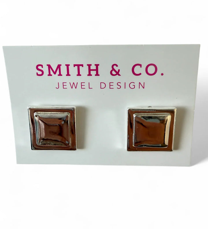 Geo Vintage Earring Silver
