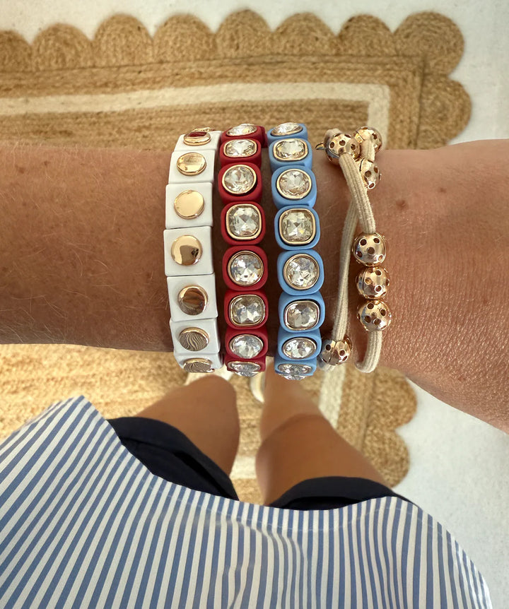 Jelly Pop Bracelet Cornflower Blue