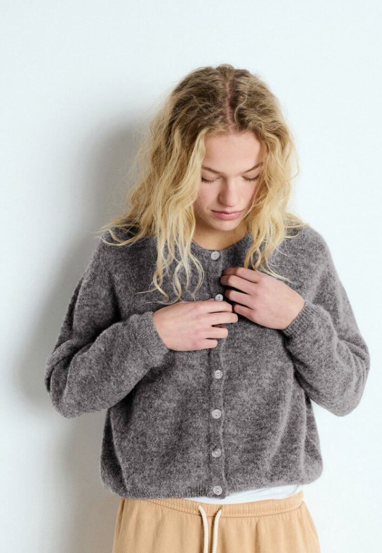 Vito Cardigan Acier Chine