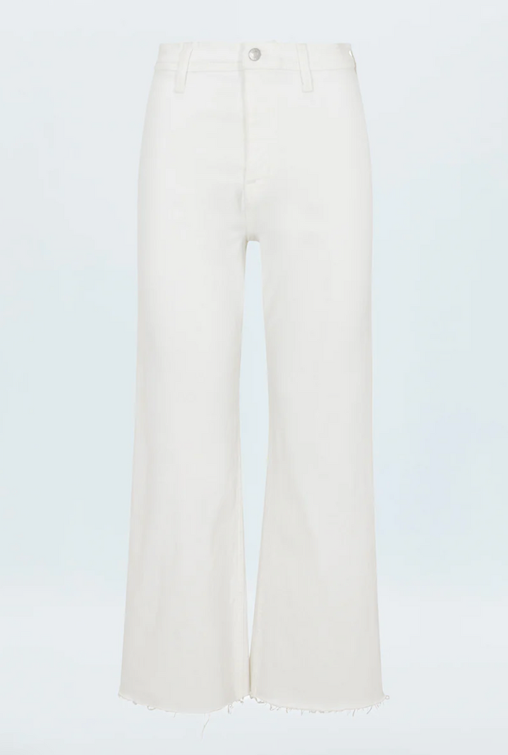 Penny High Rise Wide Leg Crop Blizzard