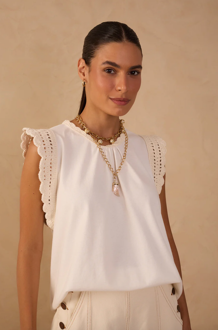 Crochet Sleeveless Top