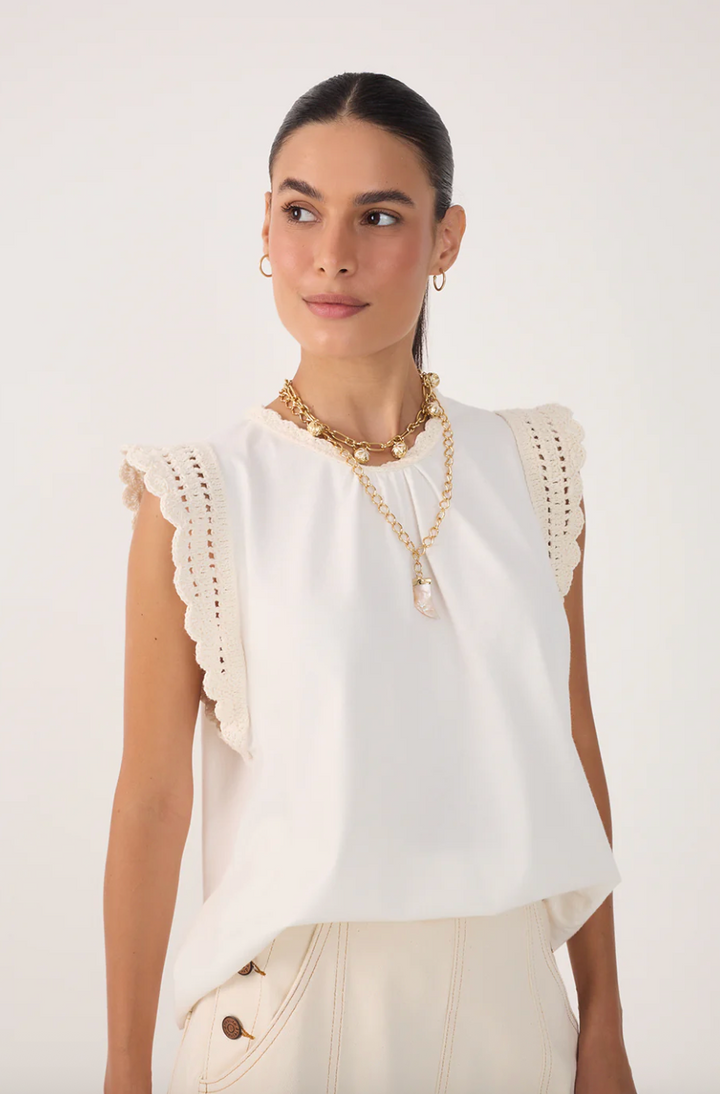 Crochet Sleeveless Top