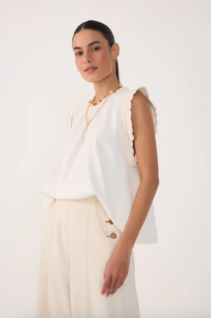 Crochet Sleeveless Top