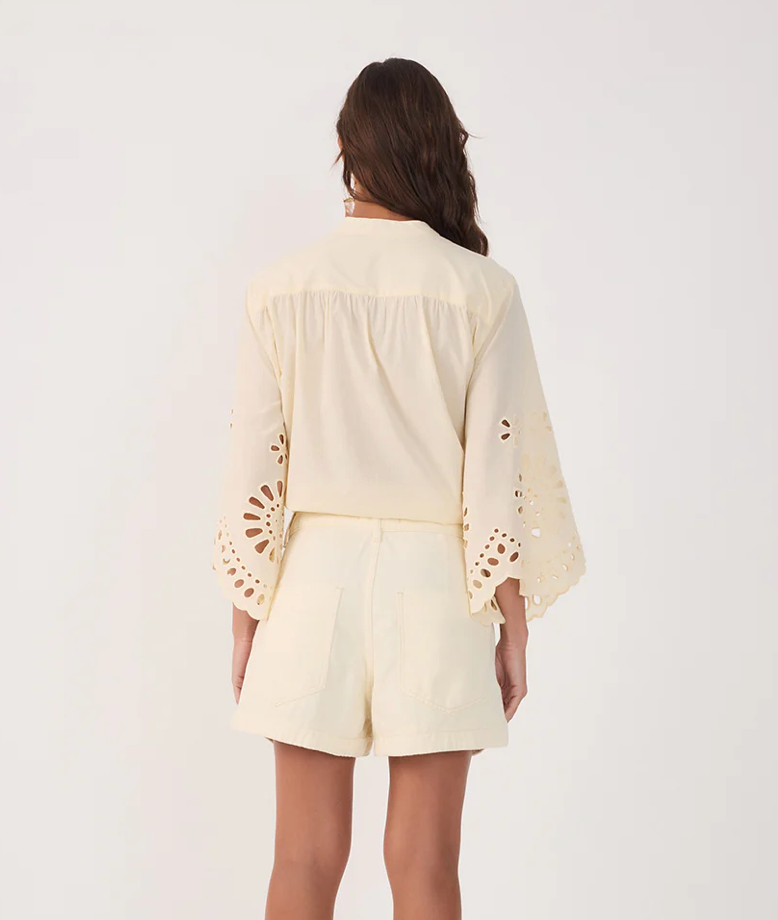 Laser Cut Blouse