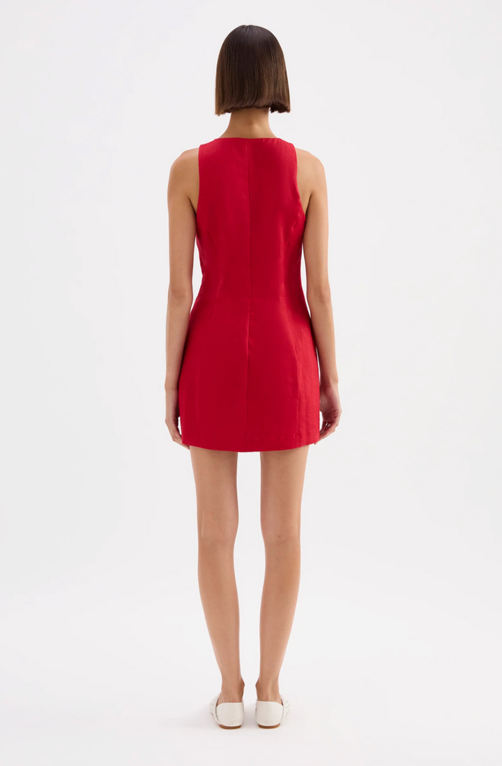 Mazi Linen Mini Dress