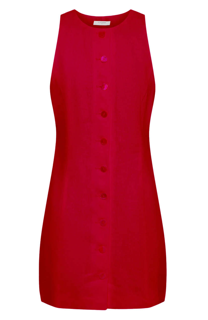 Mazi Linen Mini Dress