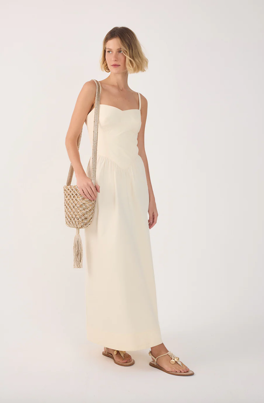 Waisted Midi Dress