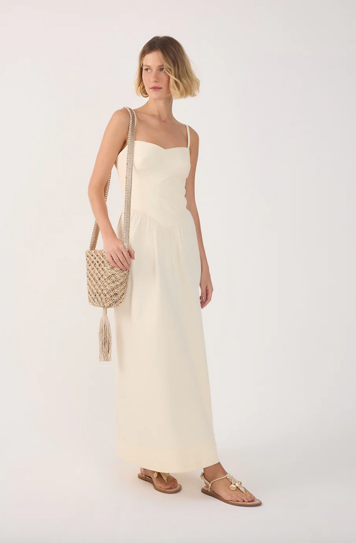 Waisted Midi Dress