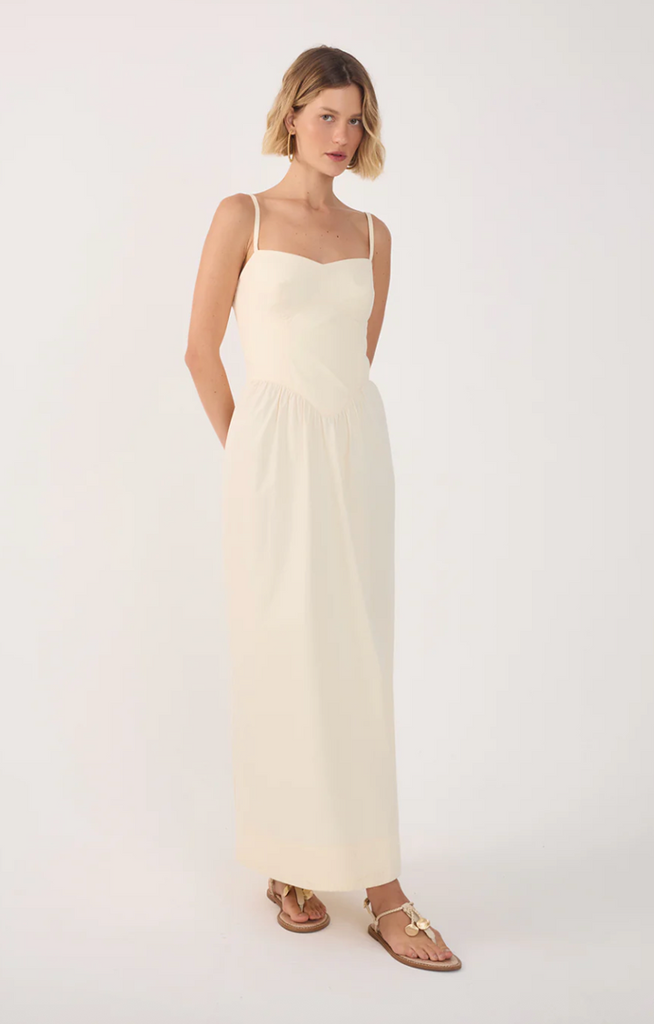 Waisted Midi Dress