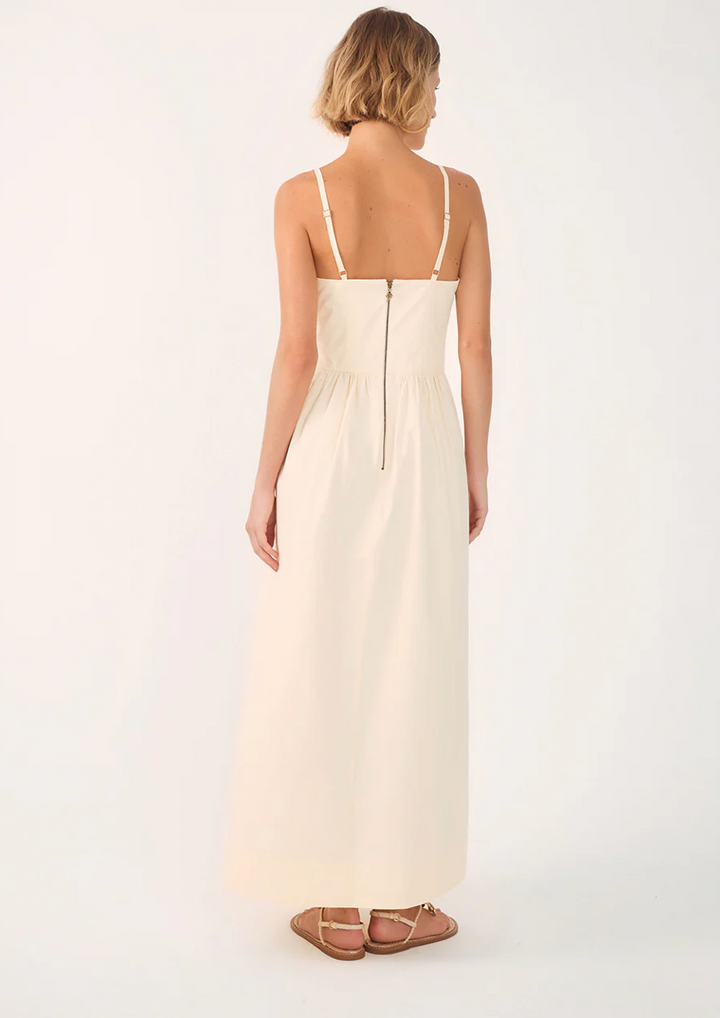 Waisted Midi Dress