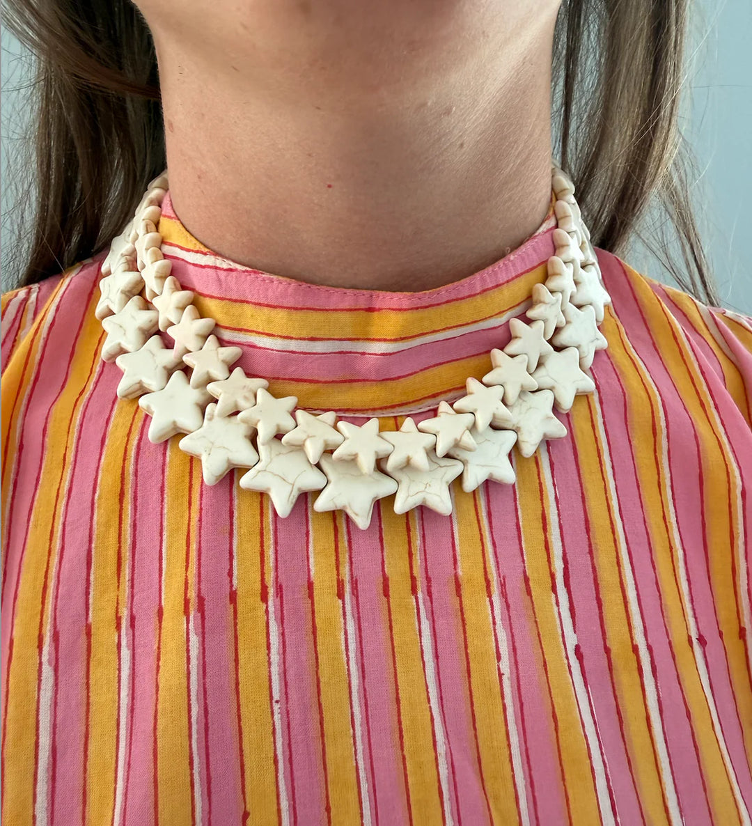 Sea Star Necklace Small Coconut