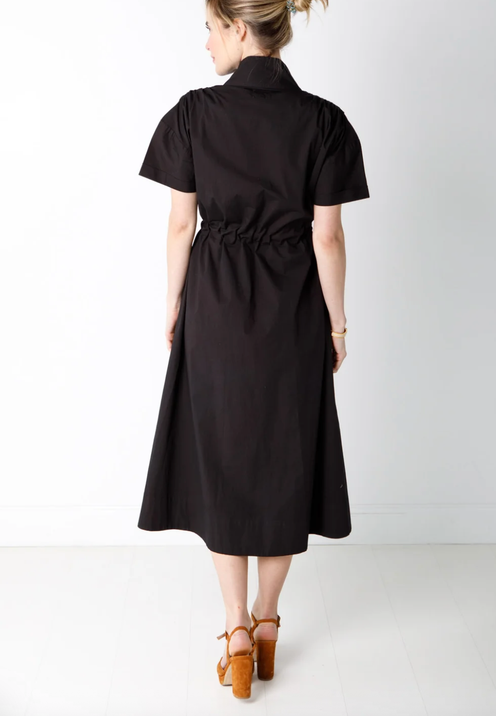 Bria Dress Solid Black