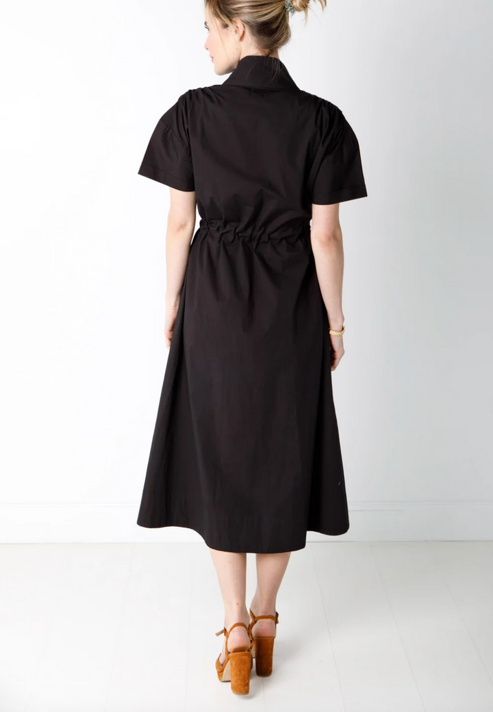 Bria Dress Solid Black