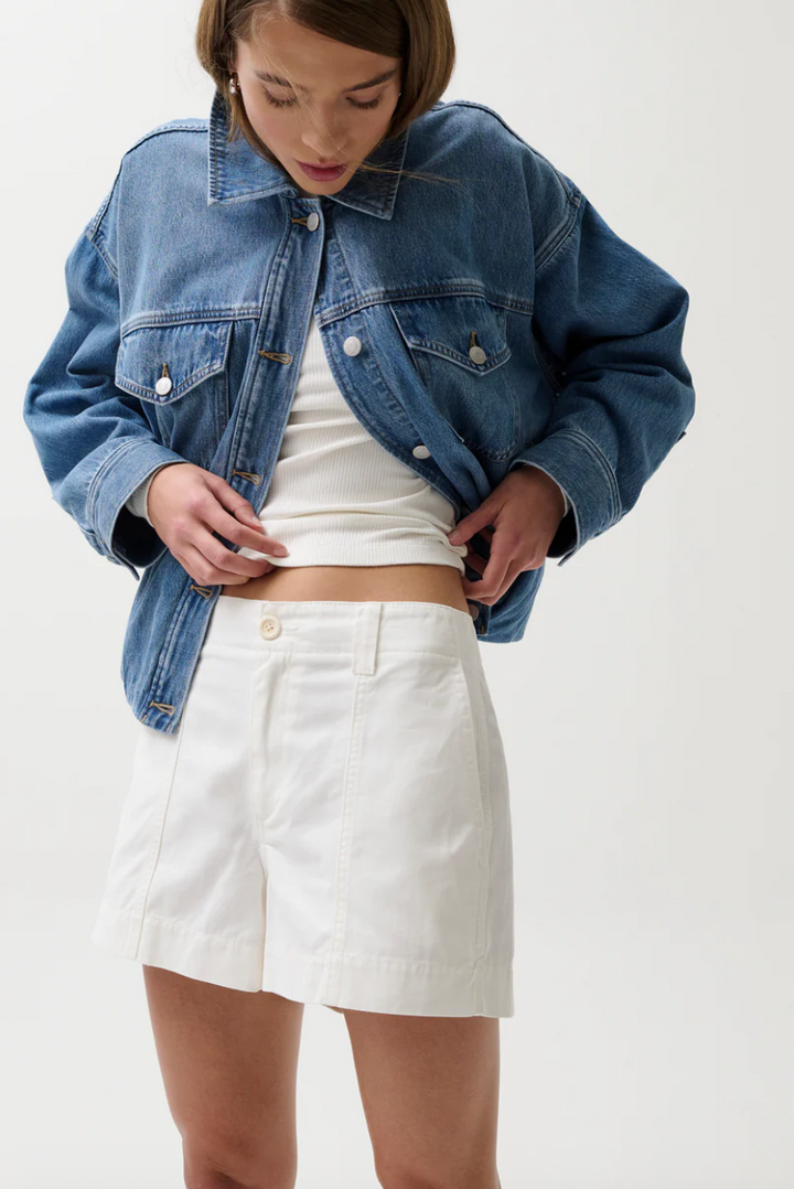 Mason Short White