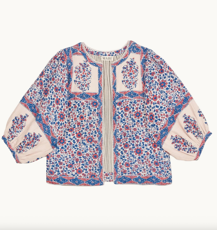Della Jacket Blue/Pink