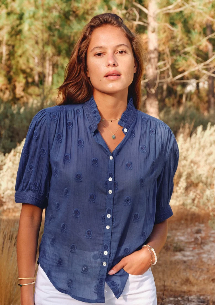 Frani Top Cobalt