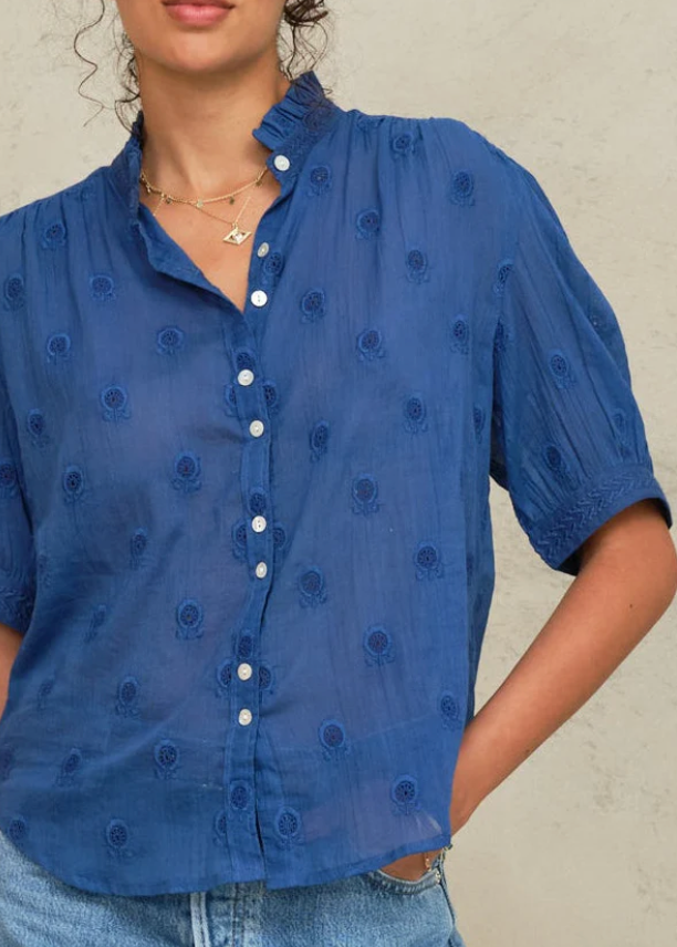Frani Top Cobalt