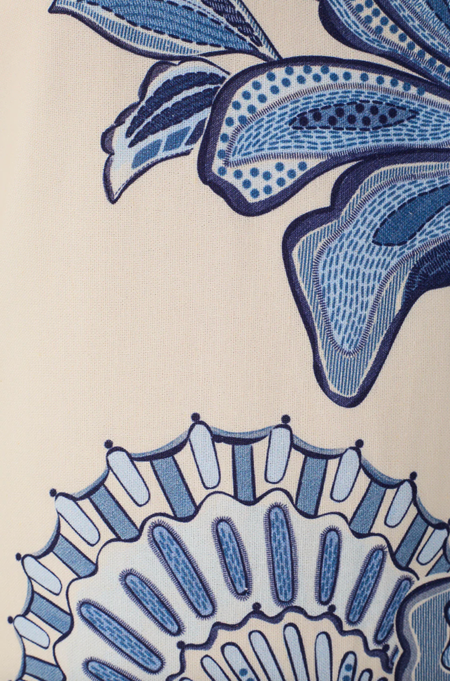Ocean Flower Mini Dress
