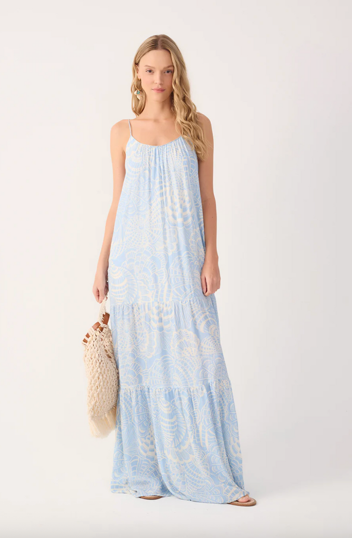 Cristalina Tiered Maxi Dress