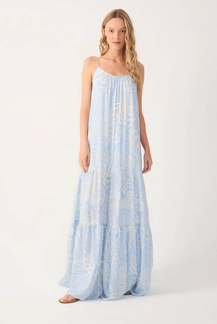 Cristalina Tiered Maxi Dress