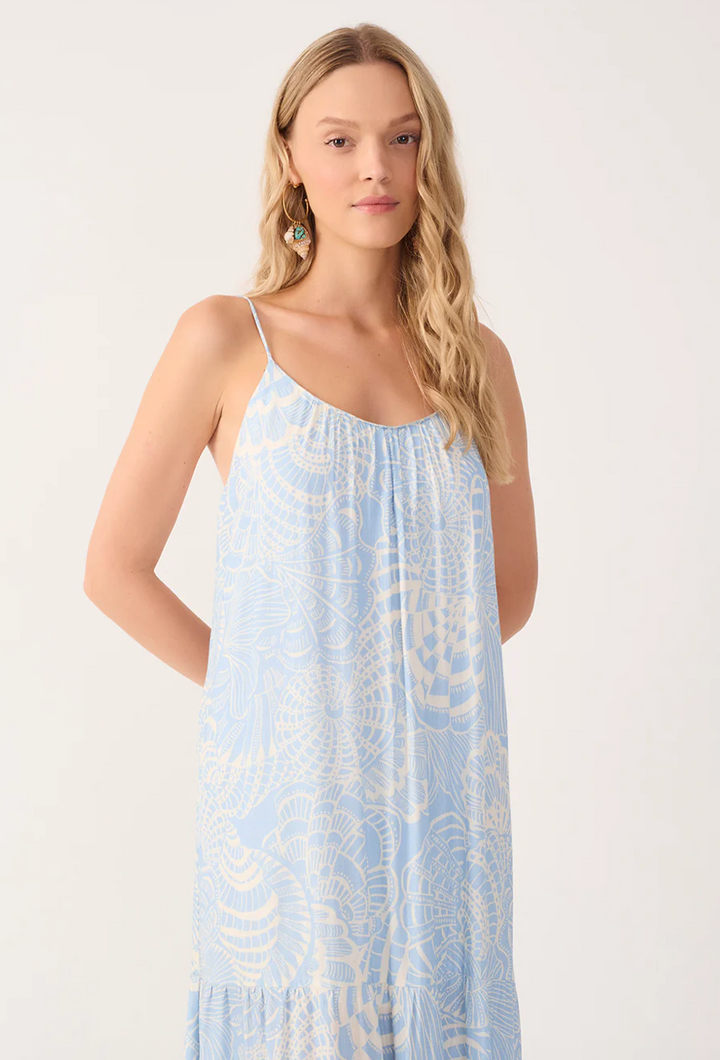 Cristalina Tiered Maxi Dress
