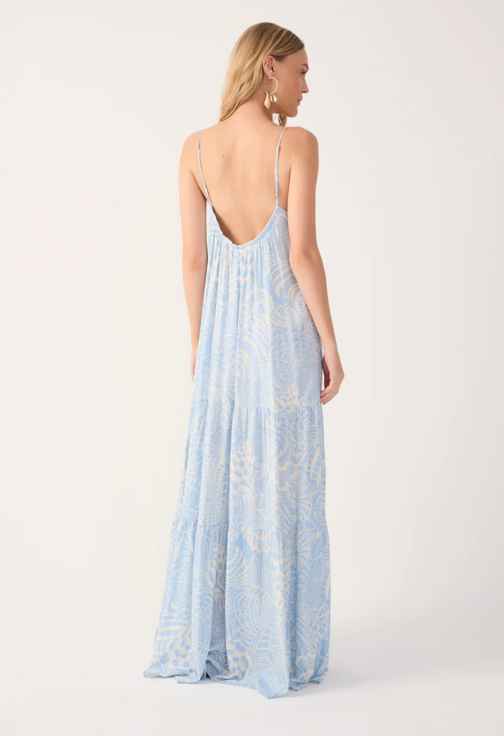 Cristalina Tiered Maxi Dress