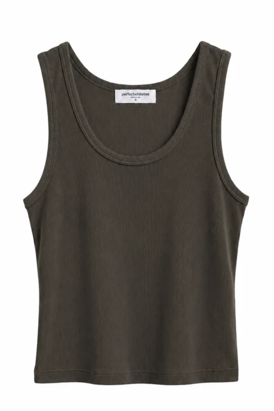 Blondie Tank Dark Olive
