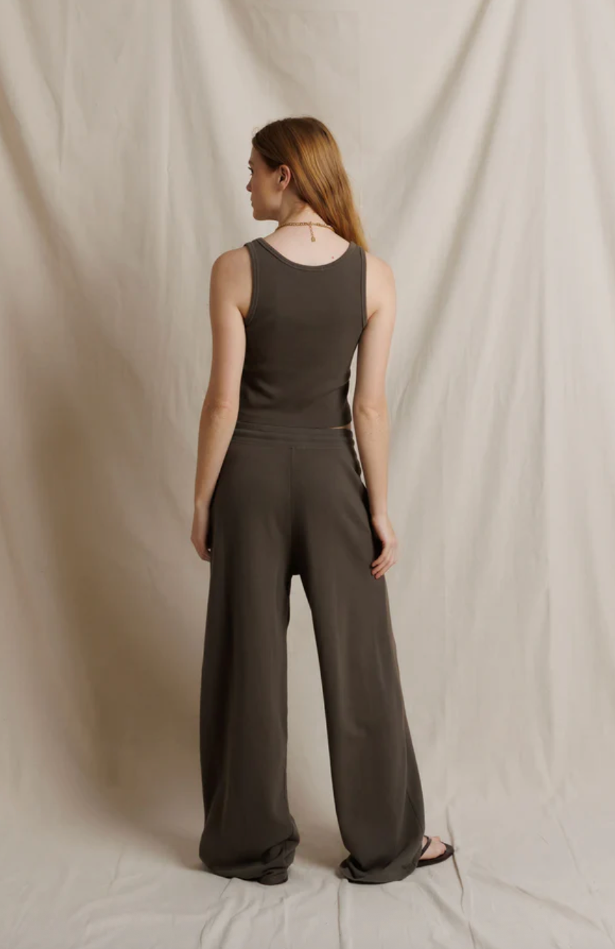 Blondie Tank Dark Olive