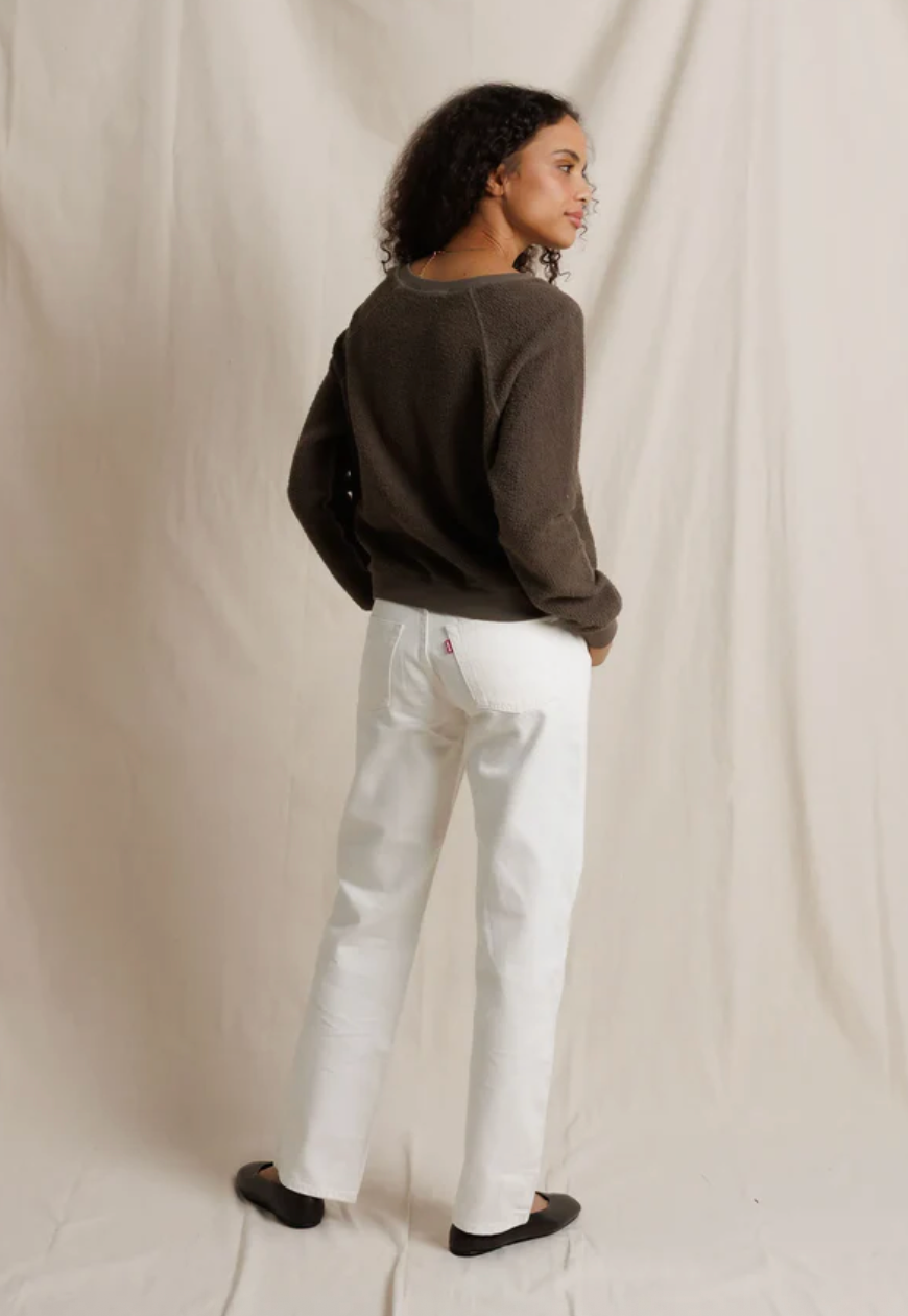 Zuri Reverse Fleece Sweatshirt