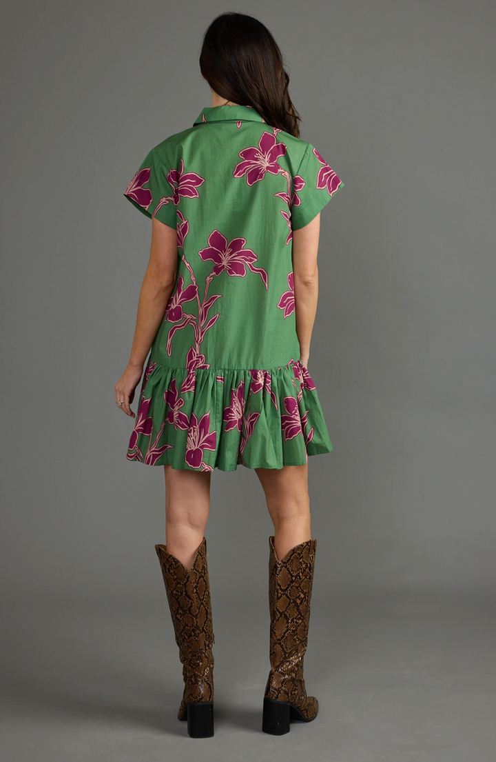 Jenny Dress Verde Orchid