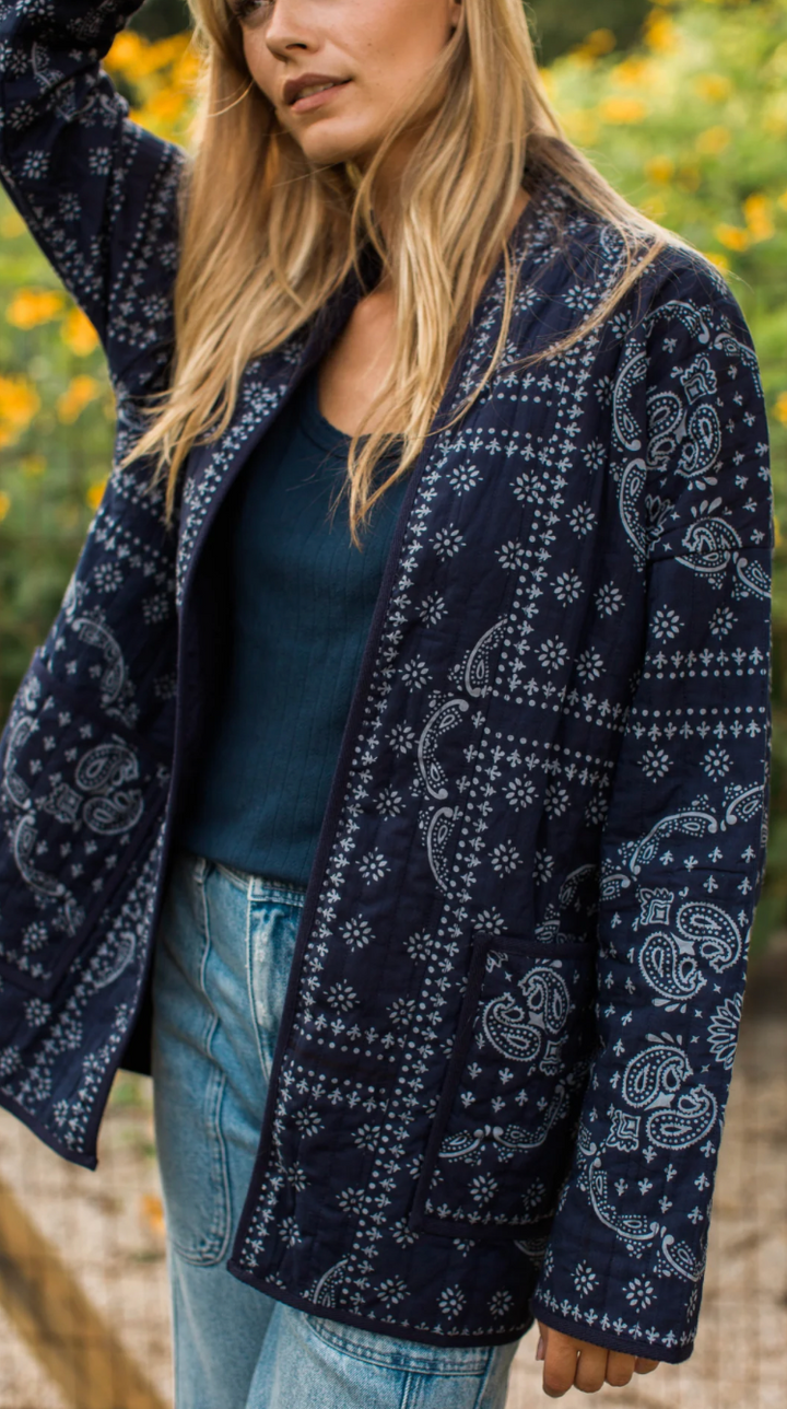 Quilted Bandana Jacket