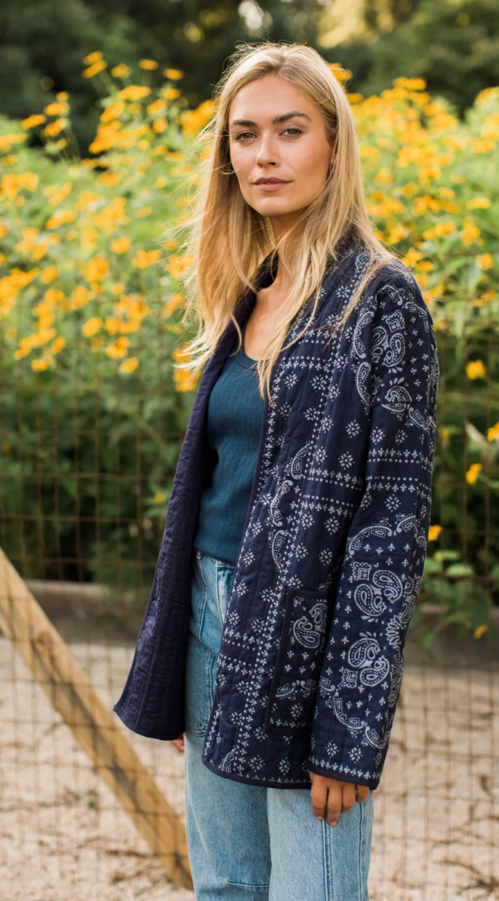 Quilted Bandana Jacket