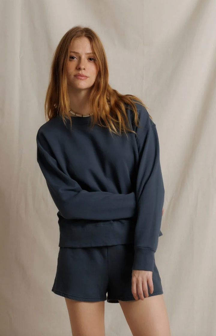Tyler French Terry Pullover Sweatshirt Turbulence