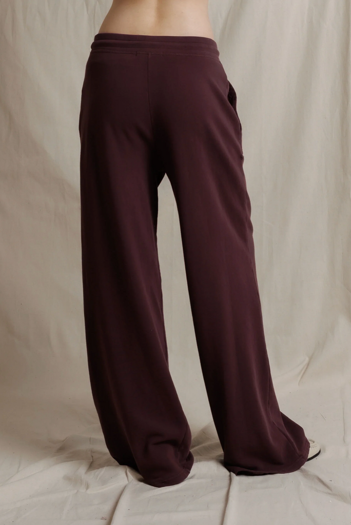 Noa French Terry Sweatpants Cherry Lacquer