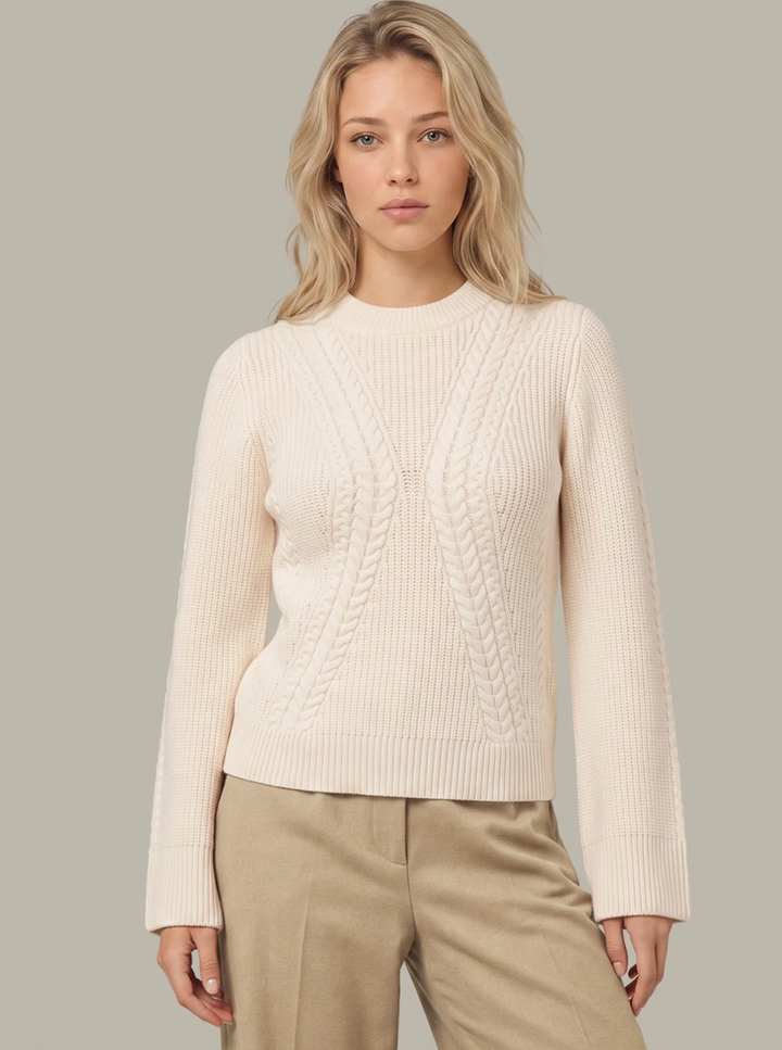 Henrietta Hourglass Cable Pullover