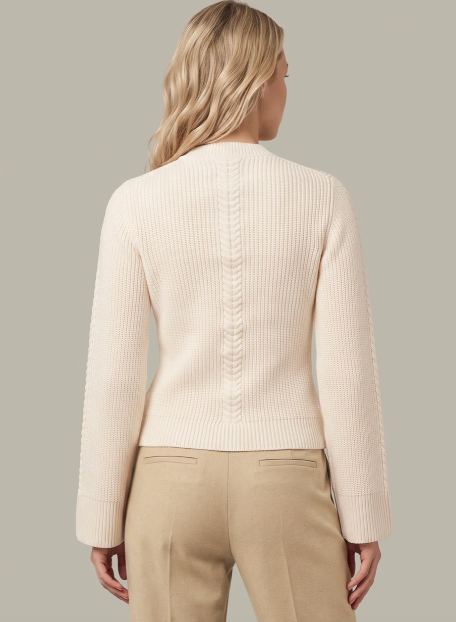 Henrietta Hourglass Cable Pullover