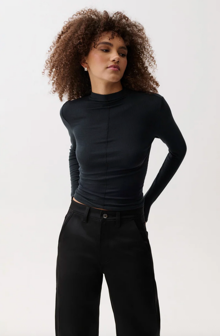 Dara Long Sleeve Top Noir