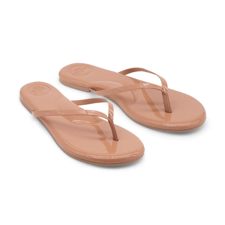 Indie Sandal Nude Patent