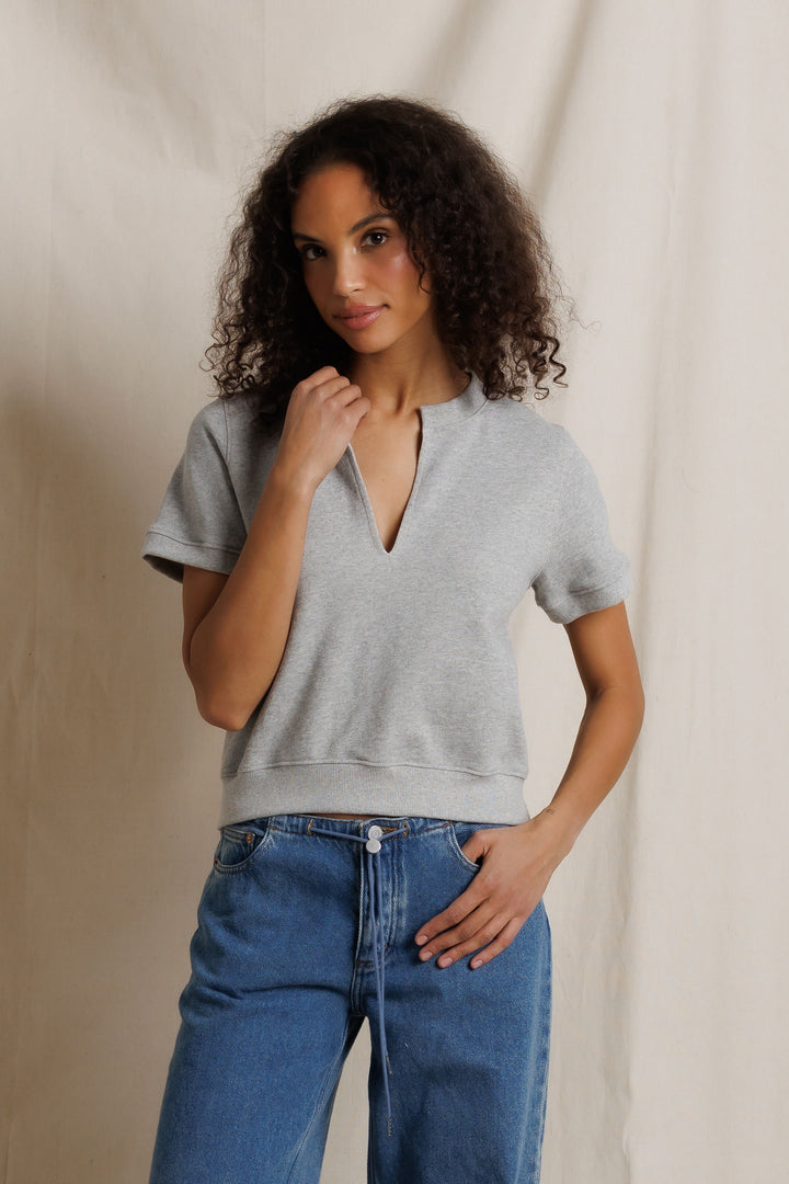 Cleo French Terry Short Sleeve