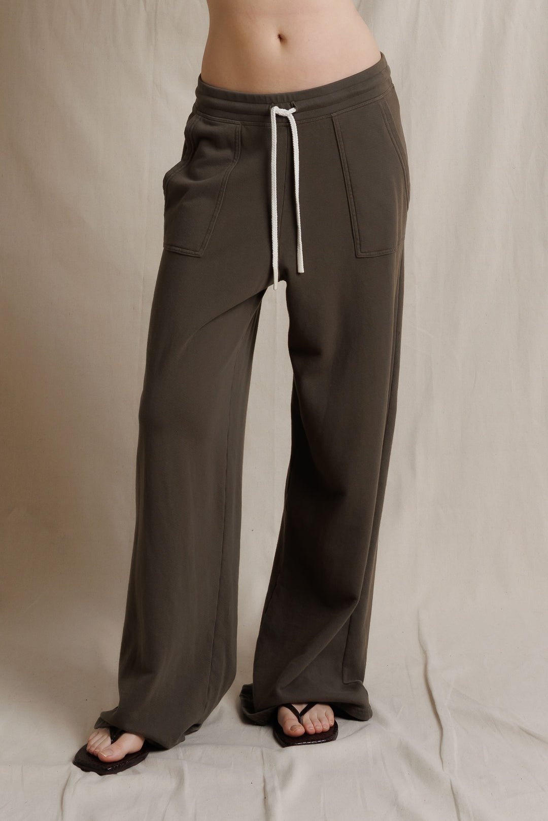Noa Pocket Pant Dark Olive