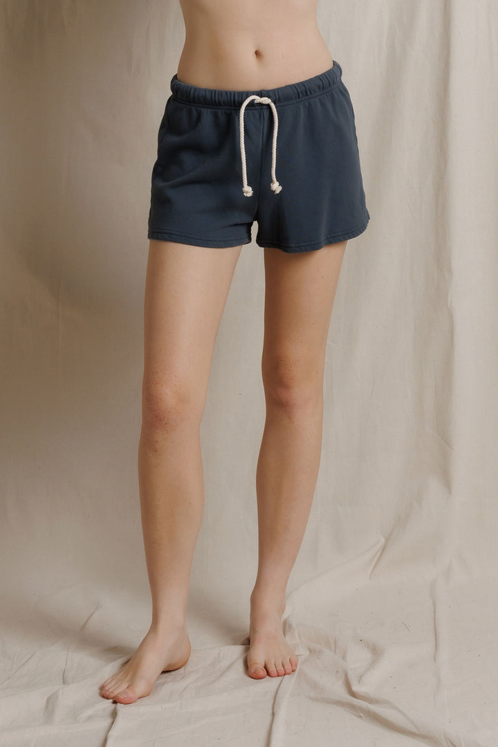 Layla French Terry Sweat Shorts Turbulence