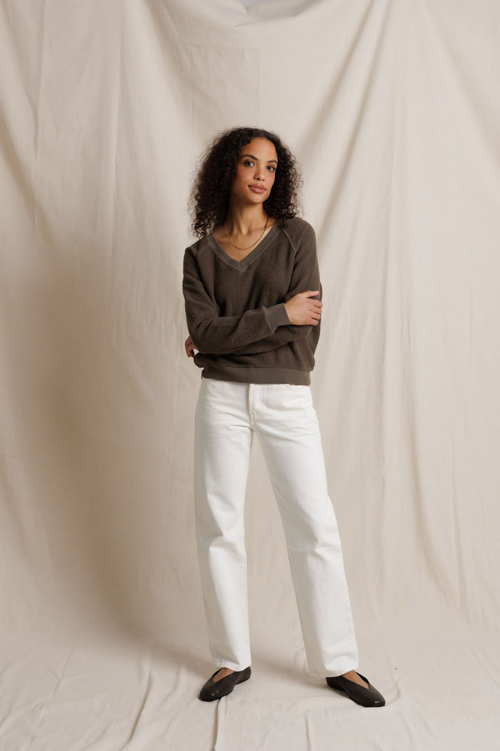 Zuri Reverse Fleece Sweatshirt