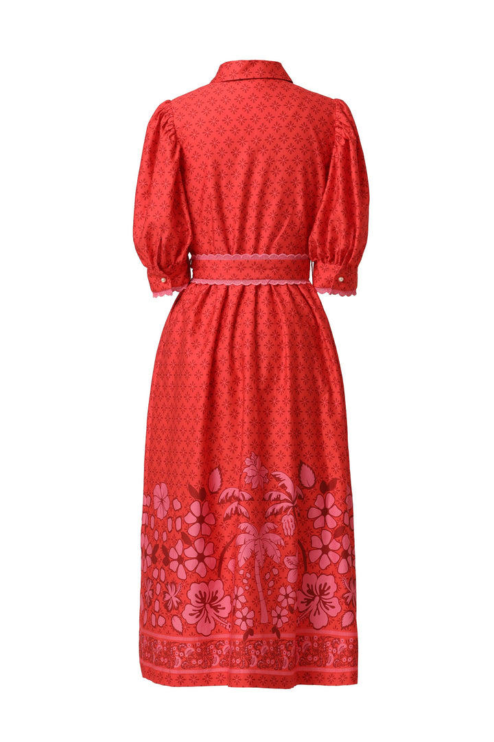Veronica Print Mix Dress