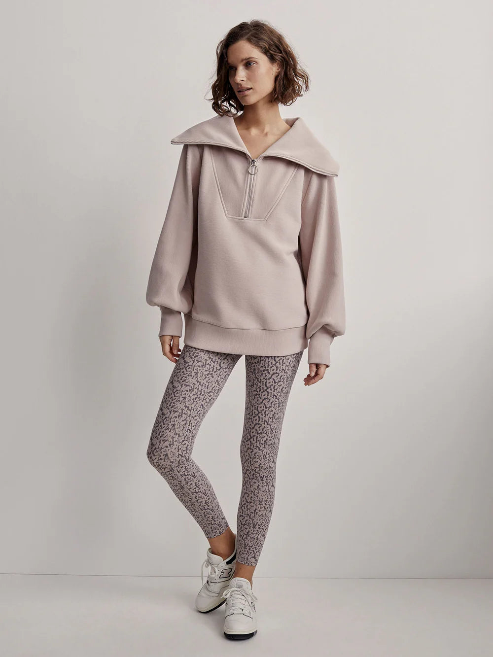 Vine Half Zip Mushroom