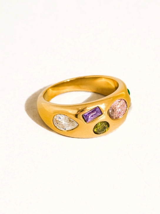 Orlume 18K Gold Non-Tarnish Dome Ring