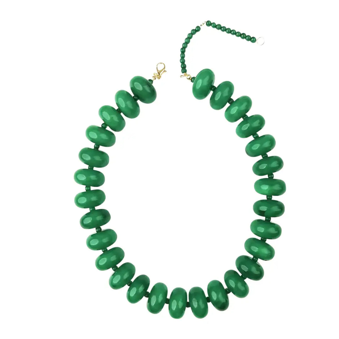Winnie Necklace Green