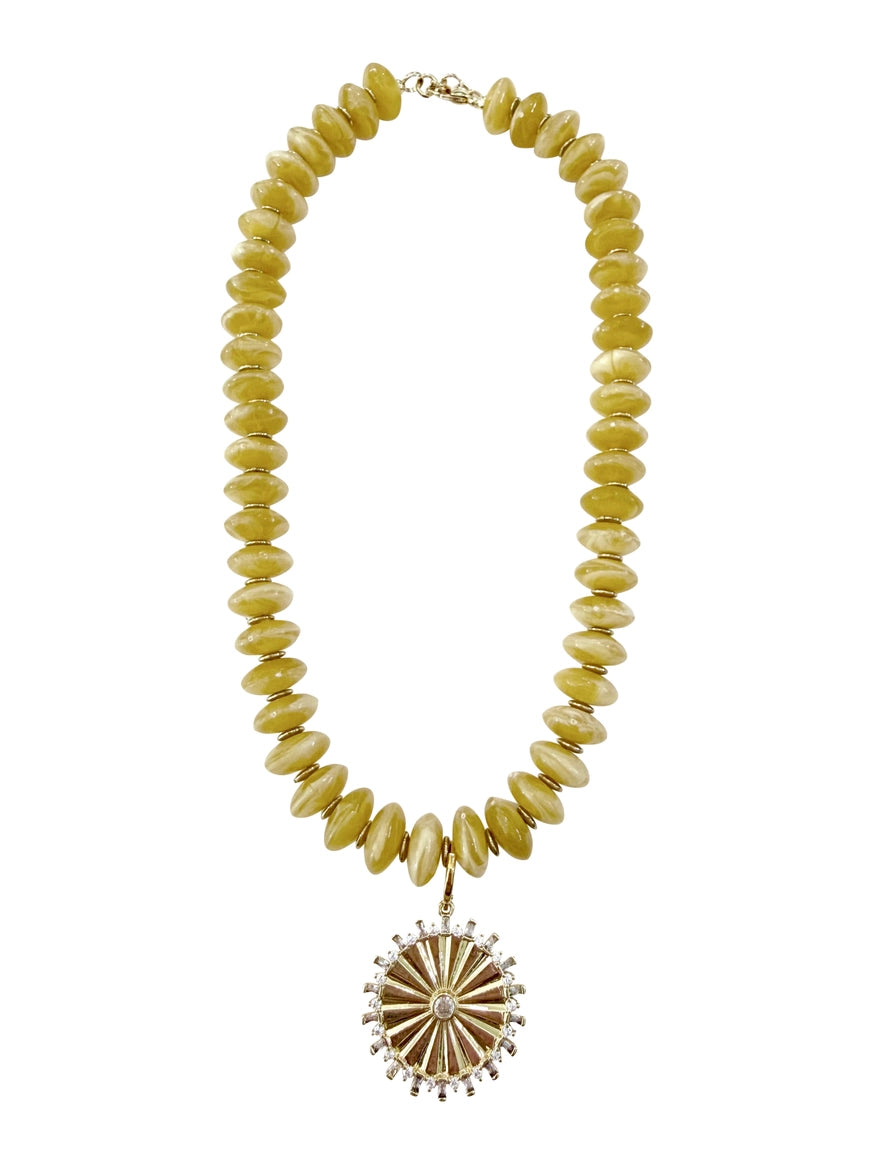 Bridgette Necklace Yellow